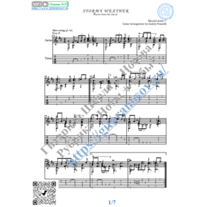 Stormy Weather (Ноты и табы для гитары соло)