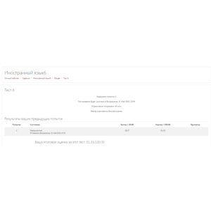 Иностранный язык6 (онлайн для Витте)