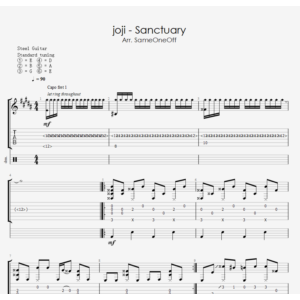 joji - Sanctuary - Табы для гитары