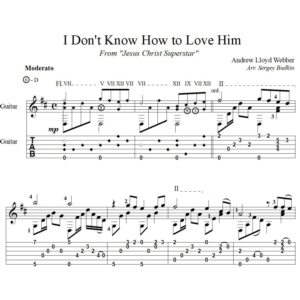 I Don´t Know How To Love Him (Иисус Христос-суперстар)