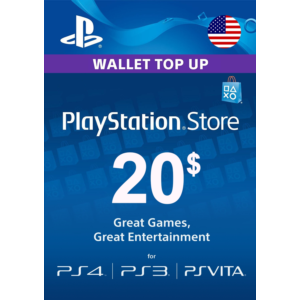 ⭐ PlayStation Network Card PSN 25 USD US (USA ONLY) ⭐