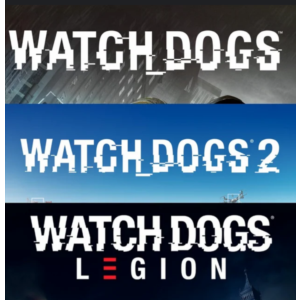 WATCH DOGS FRANCHISE BUNDLE — LEGION + 2 + 1・UBISOFT・