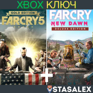 FAR CRY 5 GOLD + FAR CRY NEW DAWN DELUXE XBOX🔑КЛЮЧ