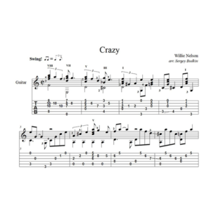 Crazy (Вилли Нельсон) - для гитары