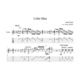 Little Man (Сонни Боно) - для гитары