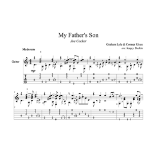 My Father´s Son (Джо Кокер) - для гитары