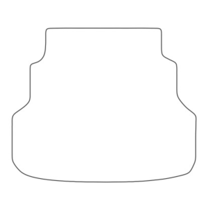 Toyota Avensis (03-09) (Combi) багажник. Лекало коврика