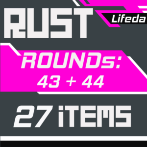 РАСТ ПРЕДМЕТЫ【ТВИЧ ДРОПЫ】Раунды 43+44 | 27 СКИНОВ