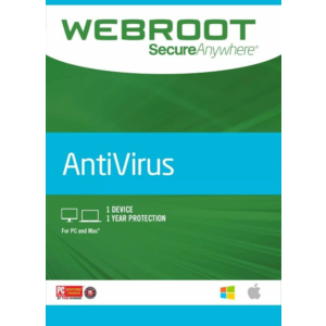 Webroot SecureAnywhere AntiVirus до  30.12.2026  /1 пк