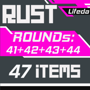 РАСТ ПРЕДМЕТЫ【ТВИЧ ДРОПЫ】Раунд 41+42+43+44 | 47 СКИНОВ