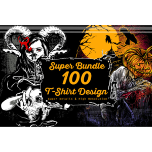 Super Bundle 100 T-shirt Design