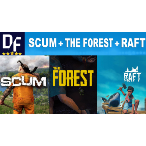 SCUM + The Forest + RAFT [STEAM аккаунт]
