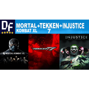 Mortal Kombat XL + TEKKEN 7 + Injustice |STEAM аккаунт