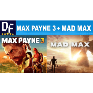 Max Payne 3 [RU] + Mad Max [STEAM аккаунт]