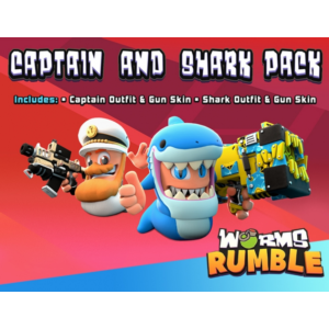 Worms Rumble Captain Shark Double Pack DLC Steam