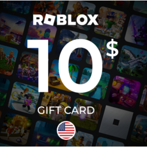 ROBLOX 10$ USD/800 Robux Gift Card (USA accounts only)