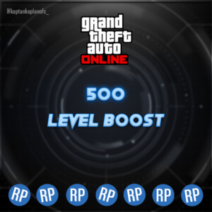 Gta 5 Online 500 Level Boost 🌀 (PC)