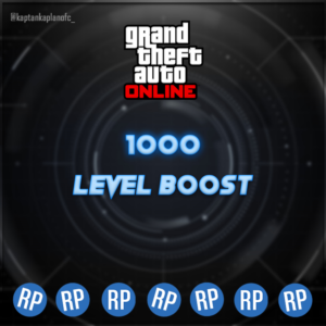 Gta 5 Online 1000+ Level Boost 🌀 (PC)