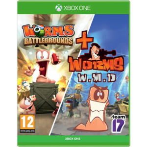🎮WORMS BATTLEGROUNDS + WORMS W.M.D XBOX ONE/X|S🔑КЛЮЧ