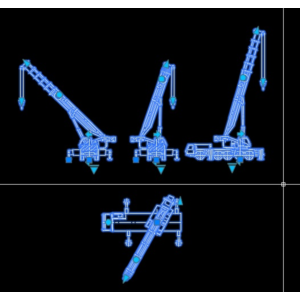 Динамически изменяемый блок крана Liebherr LTM 1120