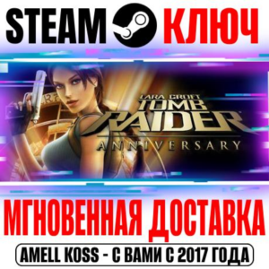 ⚫Tomb Raider: Anniversary Steam Ключ РФ+Мир +Бонус