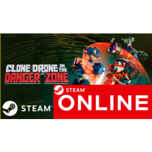 ⭐️ Clone Drone in the Danger Zone STEAM ОНЛАЙН (GLOBAL)