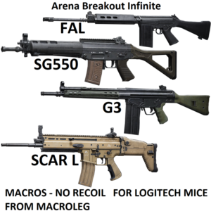 Arena Breakout Infinite. Скрипты для logitech. Пак 6