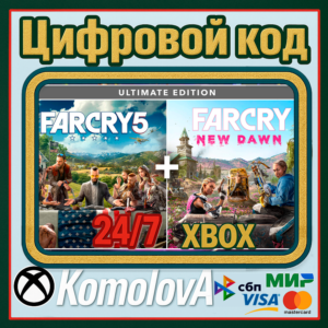 🌍 Far Cry 5 Gold   + Far Cry New Dawn Deluxe  XBOX 🔑
