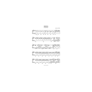 Rammstein - Spring (ноты)