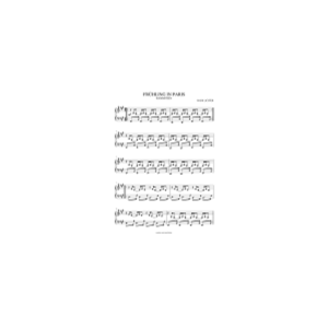 Rammstein - Frühling in Paris (ноты)