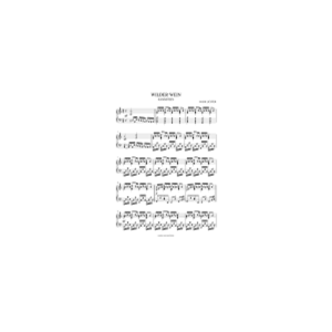 Rammstein - Wilder Wein (ноты)