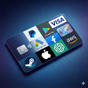 КАРТА ЕС 1.5 paypal Apple AWS Etsy google CHATGPT steam