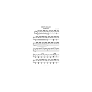 Rammstein - Deutschland (ноты)