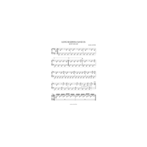 Benny Benassi - Love Is Gonna Save Us (ноты)