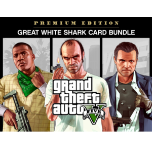 GTA V : Grand Theft Auto V: Premium & Whale Shark Card