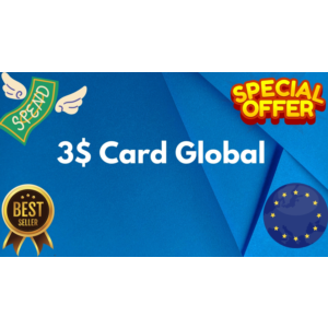 💵3$ Card Global🌎All Services/Subscriptions/Others✅⭐