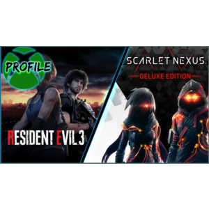 RESIDENT EVIL 3 + SCARLET NEXUS Deluxe Edition XBOX ONE