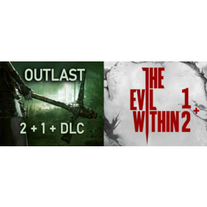 Outlast 2+1 +DLC + The Evil Within 1+2 (STEAM) Аккаунт