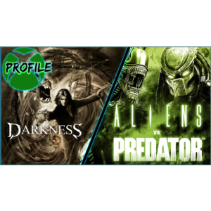 Aliens vs Predator + The Darkness XBOX 360