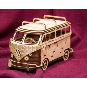 Wolkswagen автобус файлы для лазерной резки