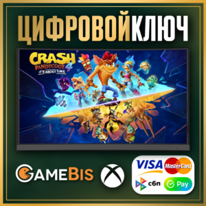 🟢 CRASH BANDICOOT 4: IT’S ABOUT TIME XBOX ONE & X|S 🔑