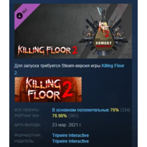 Killing Floor 2 Armory Season Pass KF2 Season Pass 2021