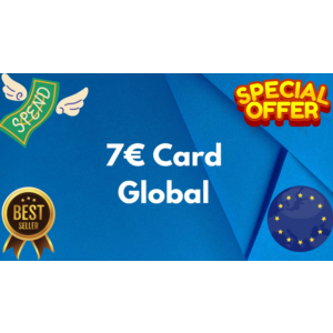 💶7€ Card Global🌎All Services/Subscriptions/Others✅