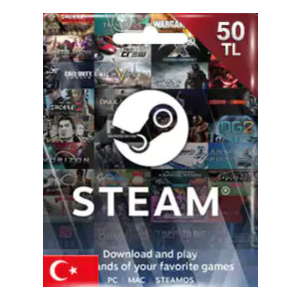 Steam Wallet  Gift Card 50 TL - Турция
