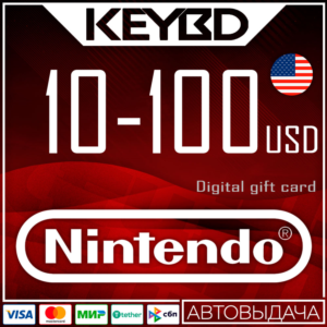 🔰Nintendo eShop Gift Card🔴5-10-20-35-50-70-100$ США