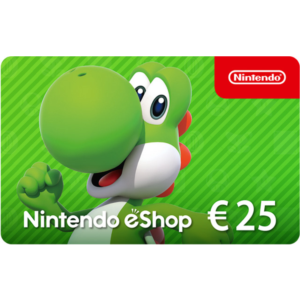 🎁 КАРТА ОПЛАТЫ NINTENDO ESHOP — 25 EUR [EU] | СКИДКИ