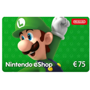 🎁 КАРТА ОПЛАТЫ NINTENDO ESHOP — 75 EUR [EU] | СКИДКИ