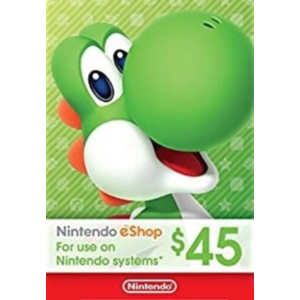 🎁 КАРТА ОПЛАТЫ NINTENDO ESHOP — 45 USD [USA]