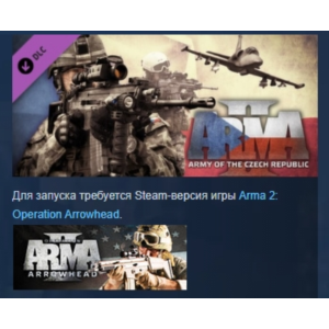 Arma 2: Army of the Czech Republic  DLC STEAM РОССИЯ