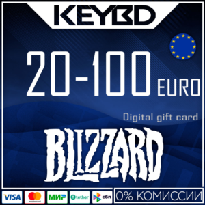 🔰Blizzard Gift Card🔵20/50/100 Евро EU Battle.net